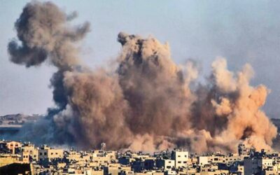イスラエルの攻撃で6人が死亡、ガザの民間防衛が発表