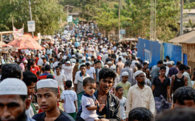 ロヒンギャの流入は18ヶ月で15万人に達する