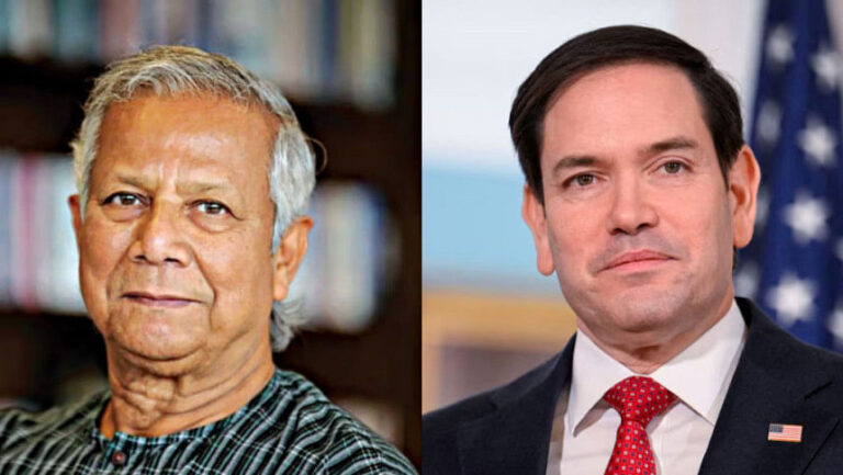 ユヌス氏とルビオ氏、経済関係の深化を約束
