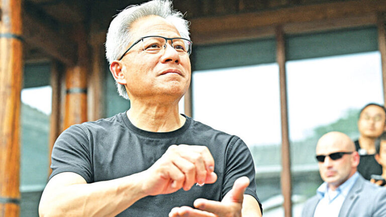 エヌビディアCEO、中国市場への対応に「最善を尽くす」と発言
