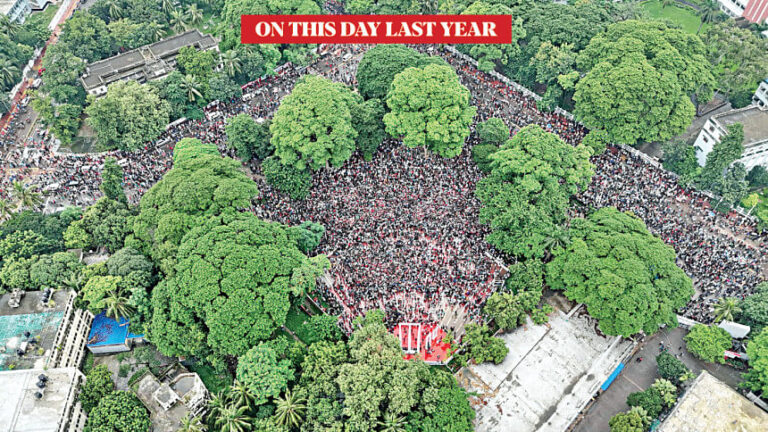 2024年8月3日: 一つの要求のもとに団結した国家
