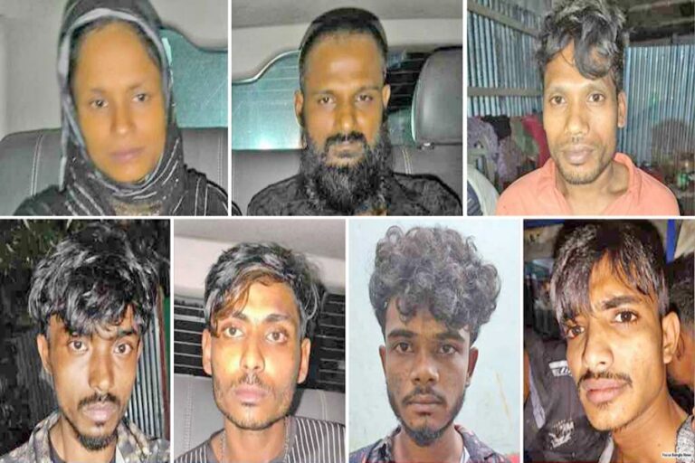 ガジプール・ジャーノ殺人事件で7人を拘留中