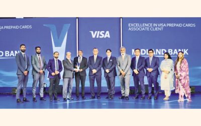 ミッドランド銀行、VISAより「プリペイドカード優秀賞」を受賞