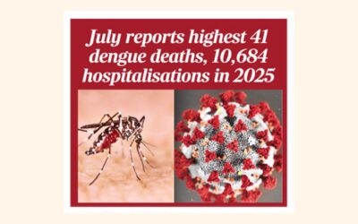 24時間以内にデング熱患者138人が入院、新型コロナで1人が死亡