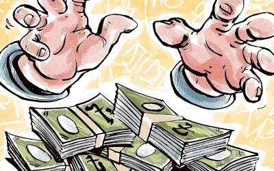 CICは最高顧問に対し、海外で4000億タカ相当の資産が洗浄されたと報告