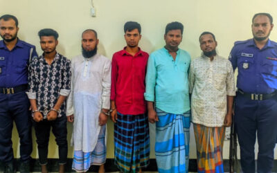 サダ・パトールの略奪で5人が逮捕