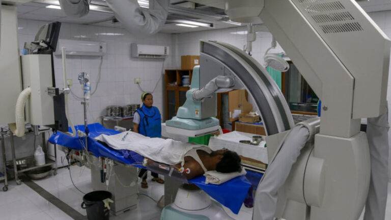 CMCHのカテーテル検査室が5日間故障