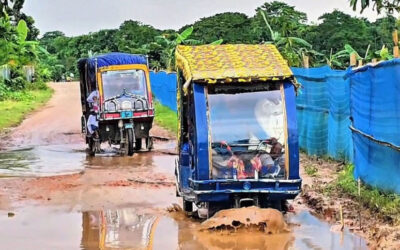 老朽化したネトラコナ道路に地元住民が苦しむ