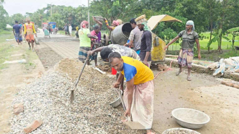 5.24億タカの道路建設プロジェクトで不正疑惑