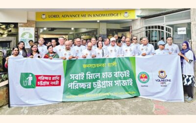 CTG市の清掃活動がCIUで開始