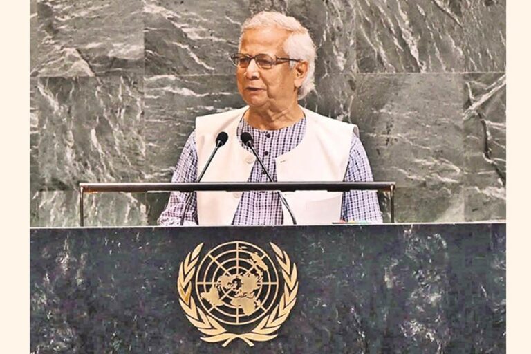 ユヌス教授、ラカイン州における世界的な行動、資金の分散、政治的解決を要求