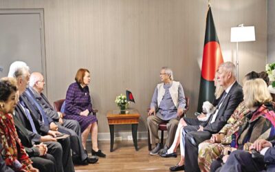 世界の指導者たちがユヌス教授に全面的な支持を表明