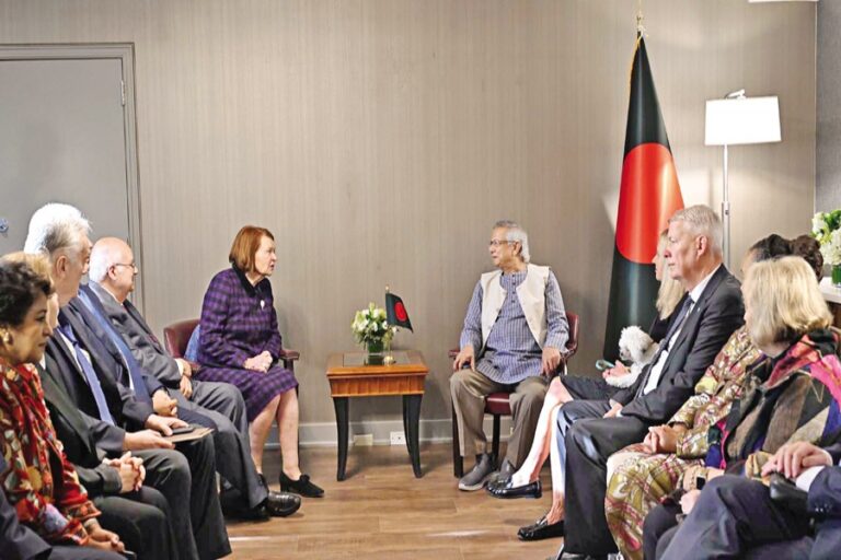 世界の指導者たちがユヌス教授に全面的な支持を表明