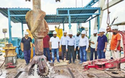 BAPEXの「スリカイル5評価兼開発井」の掘削開始