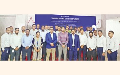 プライムバンクがマネーロンダリングとテロ資金供与の防止に関する研修を実施