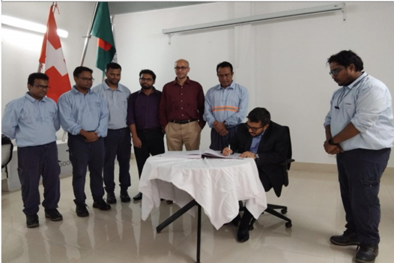 産学連携 ネスレがスリープール工場にBUETチームを派遣