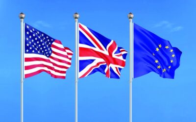 米国、EU、英国間の貿易協定における異なる側面
