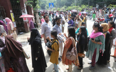 ドゥクス大学の投票所が異例の投票率でキャンパスに復活