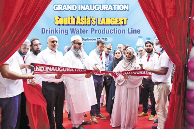 Akij Ventureが東南アジア最大のパッケージ飲料水工場を開設