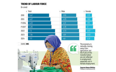 女性の労働力参加率の低下