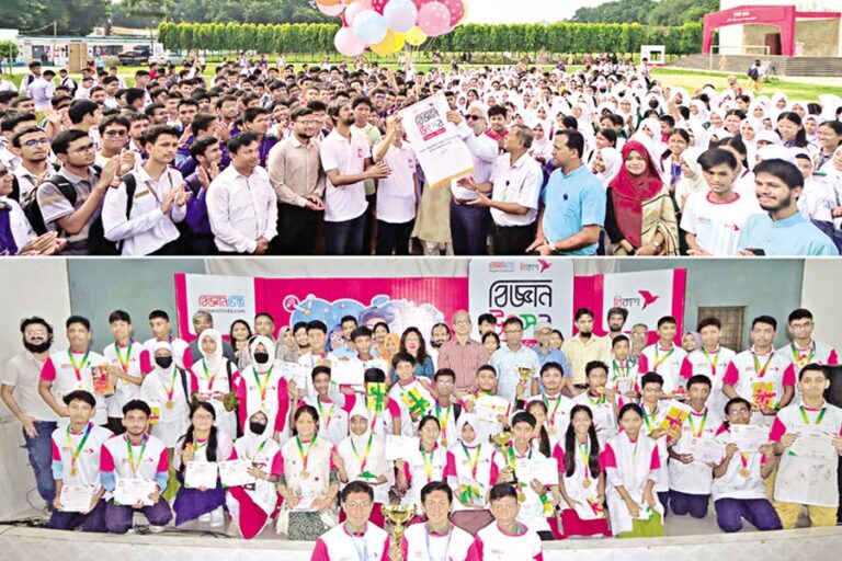 ブカシュ・ビガンチンタ「科学フェスティバル」がラジシャヒ州ランプールで開催