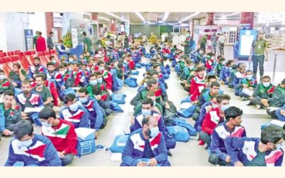 176人のBD国民がリビアから帰国