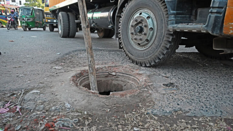 CTGでマンホール蓋の盗難が増加