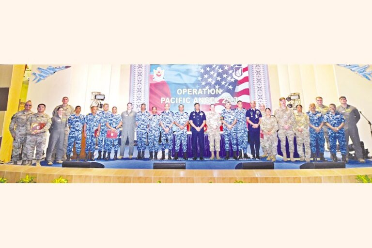 BAFとUSPAFの7日間の合同演習が終了