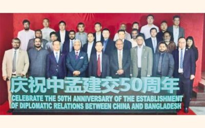 BDと中国、外交関係樹立50周年を記念し協力強化を誓う