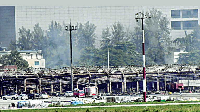 HSIAの貨物村火災で安全システムの脆弱さが露呈