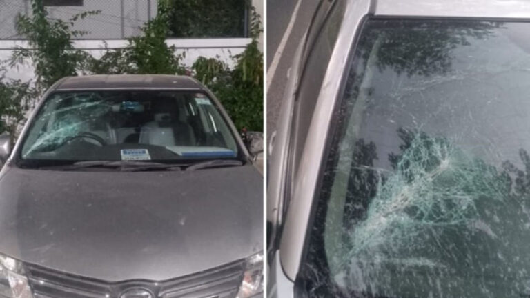 ファリドプールで襲撃されたAKアザドの車列