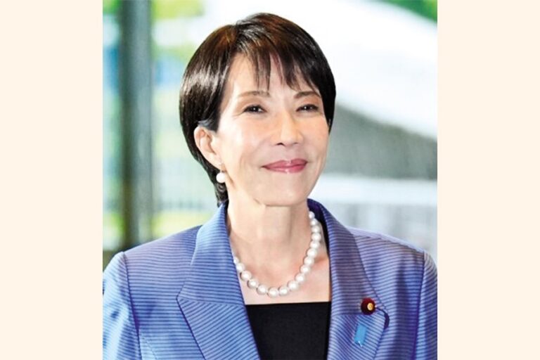 高市早苗氏が日本初の女性首相に就任