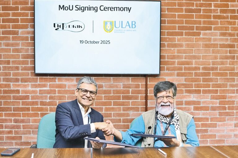 DRIKとULABがジャーナリズムにおける研究とストーリーテリングの提携に関する覚書を締結