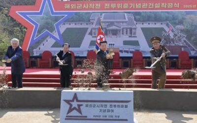 北朝鮮、ウクライナ戦争で戦死した兵士の慰霊碑を建設