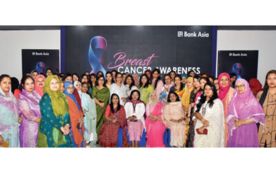バンク・アジアが乳がん啓発イベントを開催