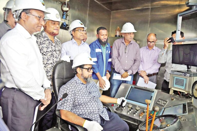 ハビガンジガス田の改修作業が開始