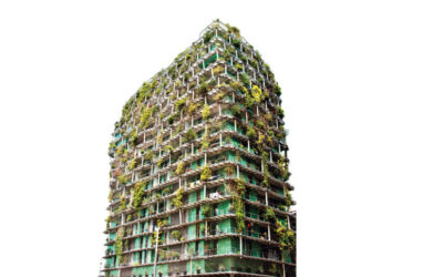 暮らしの未来：ミニマルでエコテックな家