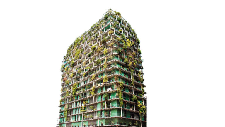 暮らしの未来:ミニマルでエコテックな家