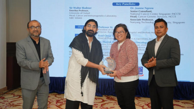 ダッカで世界の専門家がヒトゲノム、がん、がん遺伝カウンセリングに関する知見を共有