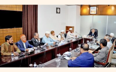 バングラデシュ・ジャマーアト・エ・イスラミ代表団との会談