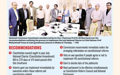 7月の総選挙中または選挙前に国民投票で憲章を批准