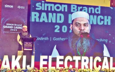 アキジ氏がスペインブランド「シモン」をバングラデシュに導入