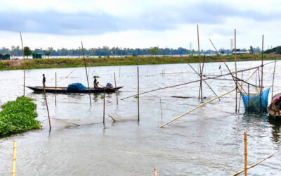 ゴハラ川の一部が違法に貸し出されている