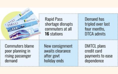 需要が急増する中、ラピッドパス不足が通勤客を悩ませている