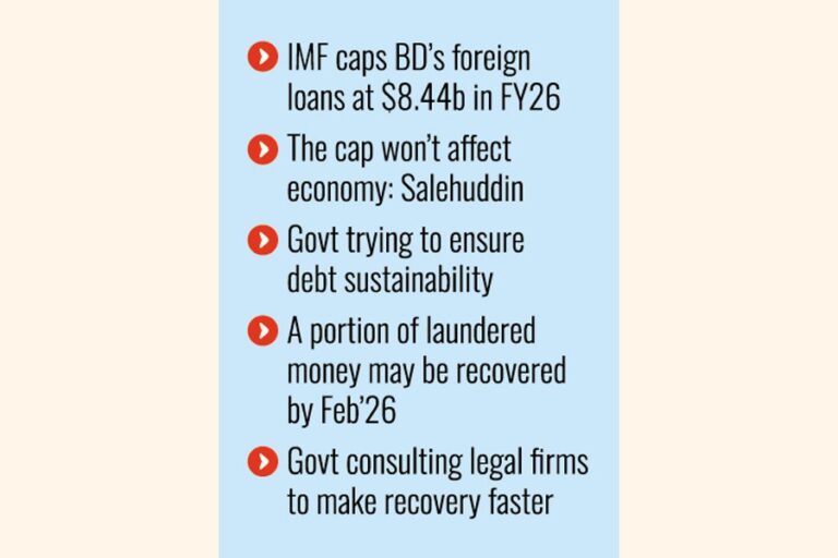 政府は新たな融資に慎重：サレフディン氏