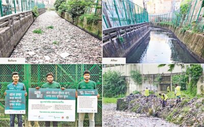 フットステップスBDとバーガーペイントがハザリバグの運河清掃活動を開始