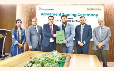 トラストバンク、エア・アラビアと覚書を締結