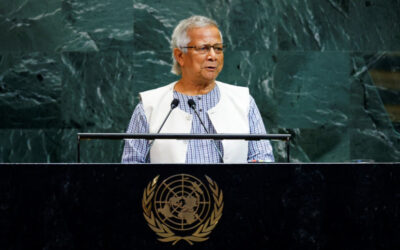 ロヒンギャ危機：ユヌス氏、国連会議で7項目の計画を発表