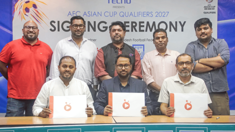 ボンゴ、バングラデシュ対香港、インド戦のアジアカップ予選をストリーミング配信