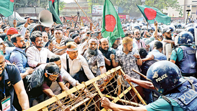 MPO教師らが今日ジャムナへの行進を警告